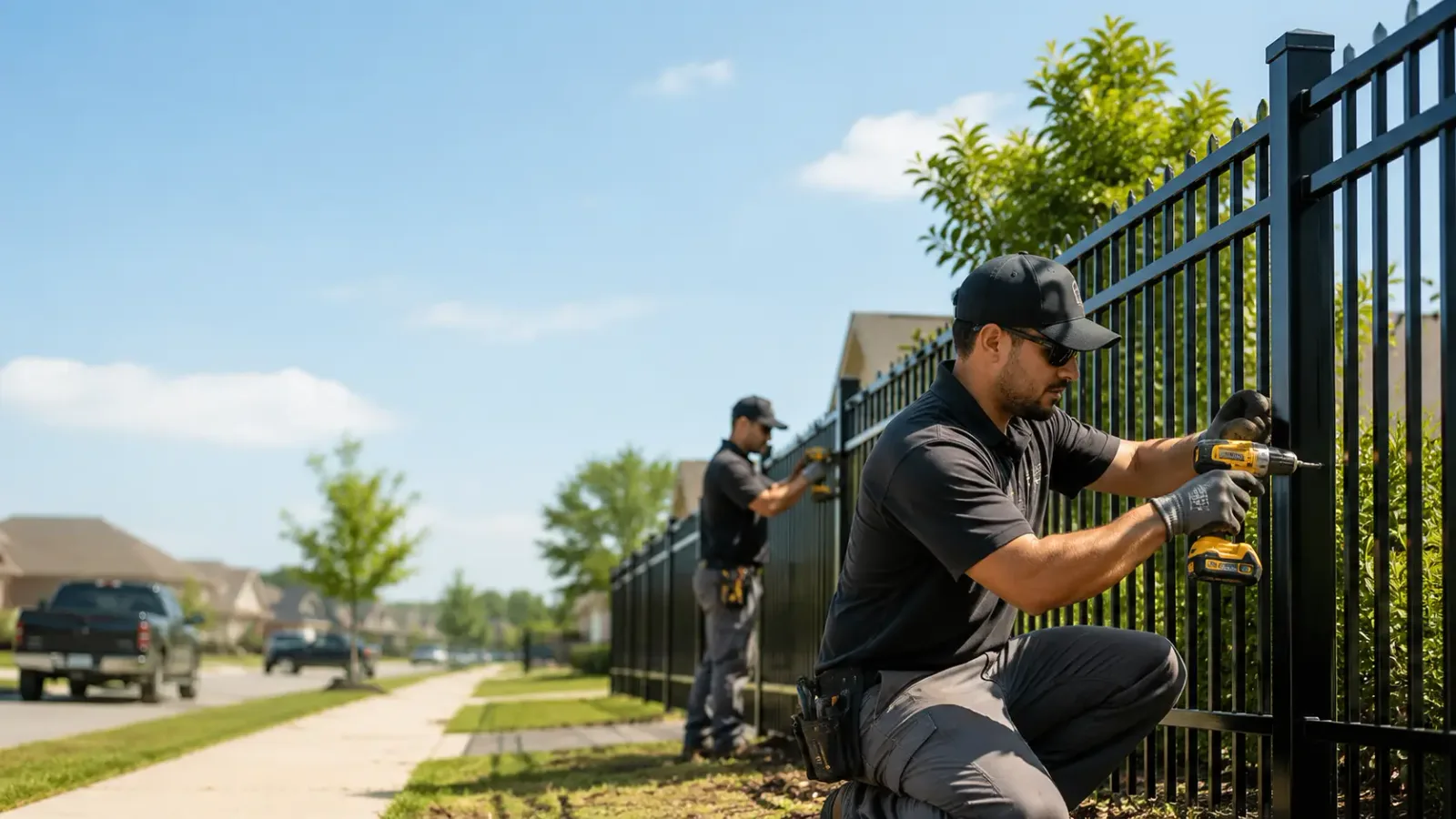Metal Fence Installation in Marshall, VA